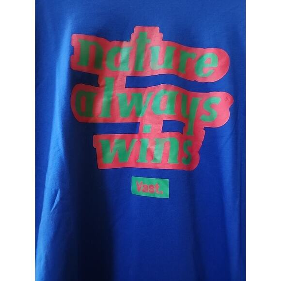 Vast Nature Always Wins Short Sleeve Shirt Large New NWT A129 Excellent Nice - Picture 2 of 6